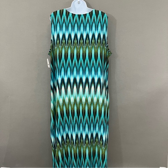 Catherine’s Multicolor Print Beaded Sleeveless Maxi Dress - Picture 6 of 15